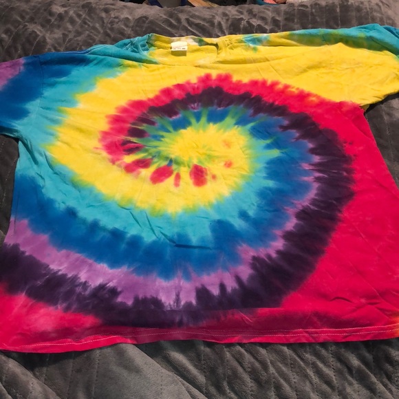 Guns & Roses Graphic Tie Dye Tee-397029